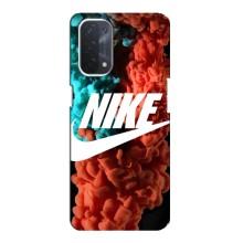 Чохол для Oppo a74 (5G) - з принтом Найк (AlphaPrint) (Димчастий найк)