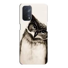 Чохол з пташками на Oppo a74 (5G) (VPrint) (Сова)