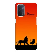 Чехол Король лев на Оппо А74 (5G)