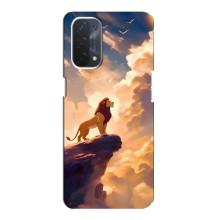 Чехол Король лев на Оппо А74 (5G) (Симба)