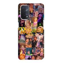 Чехол Рапунцель для Oppo a74 (5G) (Рапунцель коллаж)