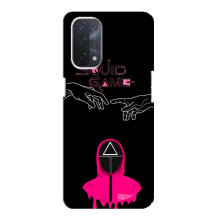 Чехол Гра в кальмара для Oppo a74 (5G) – Охранник