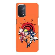 Naruto Anime Чехлы для Оппо А74 (5G) (AlphaPrint)