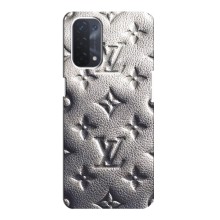 Текстурний Чохол Louis Vuitton для Оппо А74 (5G) (Бежевий ЛВ)