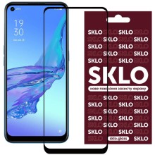 Защитное стекло SKLO 3D (full glue) для Oppo A74 4G / Realme 8 / 8 Pro – Черный
