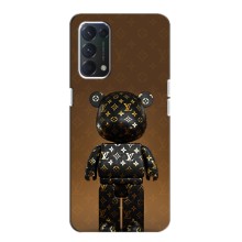 Чехлы для OPPO A74 - Bearbrick Louis Vuitton (PREMIUMPrint)