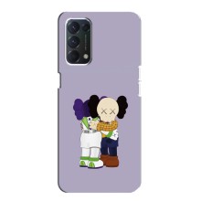 Чохли для OPPO A74 - Bearbrick Louis Vuitton (PREMIUMPrint) – Дружба Беарбрік