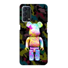 Чохли для OPPO A74 - Bearbrick Louis Vuitton (PREMIUMPrint) – Яскравий Bearbrick