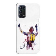 Чохли Мессі для OPPO A74 (AlphaPrint) (Messi Barca)