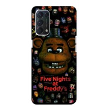 Чехлы Пять ночей с Фредди для Оппо А74 (Freddy)