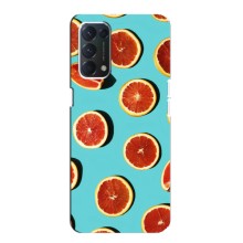 Чехлы с Фруктами для OPPO A74 (VPrint) (Грейпфрут)