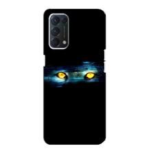 Чехлы с изображением разных животных для OPPO A74 (Глаза)
