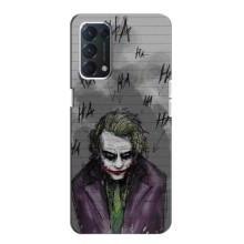 Чехлы с картинкой Джокера на OPPO A74 – Joker клоун