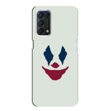 Чехлы с картинкой Джокера на OPPO A74 – Лицо Джокера