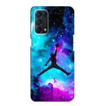 Чехлы для OPPO A74 - с картинкой JORDAN (AlphaPrint) (Яркий Джордан)