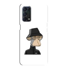 Чехлы с Обезьянами NFT для OPPO A74 (AlphaPrint) (обезьяна NFT Adidas)