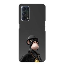 Чехлы с Обезьянами NFT для OPPO A74 (AlphaPrint) (Обезьяна NFT)