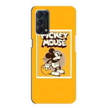Чехлы с принтом Микки Маус на OPPO A74 (Испуганный Микки)