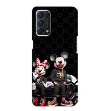 Чохол Disney Mouse OPPO A74 (PREMIUMPrint) – Родина Маусів