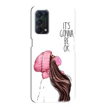 Чехол с печатью для OPPO A74 - (Мода) (AlphaPrint) (Коронавирус)