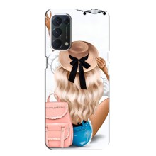 Чехол с печатью для OPPO A74 - (Мода) (AlphaPrint) (Путешествие)