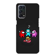 Чехол Амонг Ас для OPPO A74 (AlphaPrint) (Импостер)
