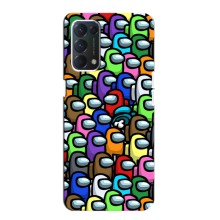 Чехол Амонг Ас для OPPO A74 (AlphaPrint) (Убит)