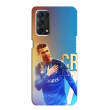 Чехол Криштиану Роналду для OPPO A74 (AlphaPrint) (CR7 Real)