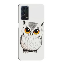 Чехол с птицами на OPPO A74 (VPrint) (Милая Сова)