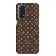 Чехол Стиль Louis Vuitton на OPPO A74 (Фон Луи Виттон)