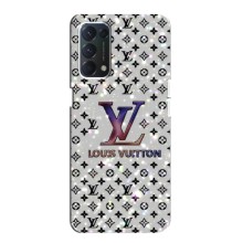 Чохол Стиль Louis Vuitton на OPPO A74 (Яскравий LV)