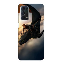 Чохол дракон Беззубик для OPPO A74 – Політ Беззубика