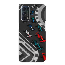 Чехол Формула1 на OPPO A74 – Трасса Ф1