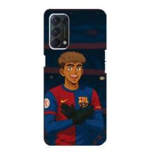Чехол с футболистом Ламин Ямаль OPPO A74 – Футболист Ямал