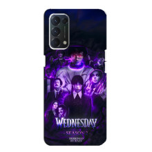 Чехол с дизайном Венздей 2 на OPPO A74