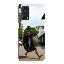 Чехол с мемами тралалело тралала для OPPO A74 – Бонека амбалабу
