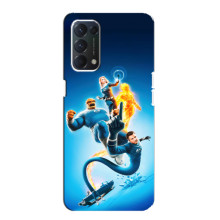 Чехол с принтом Фантастическая четверка для OPPO A74 – Фантастическая четверка