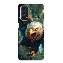 Чохол з картинкою 'Хижаки' для OPPO A74 – Орел
