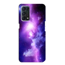 Космические Чехлы для Оппо А74 (VPrint) (Галактика)