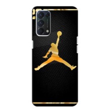 Силиконовый Чехол Nike Air Jordan на Оппо А74 (Джордан 23)