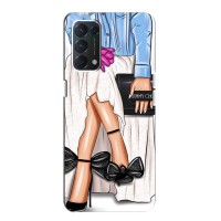 Силіконовый Чохол на OPPO A74 з картинкой Модных девушек (Мода)