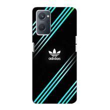 Чехлы Адидас для Oppo A76 (AlphaPrint) (Адидас с полосами)