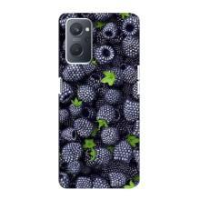 Чехлы с Фруктами для Oppo A76 (VPrint) (Ежевика)