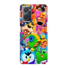 Чехлы Brawl Stars для Oppo A76 (AlphaPrint)