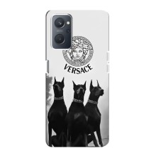 Чохли VERSACE для OPPO А76 (PREMIUMPrint) (Доберман Версаче)