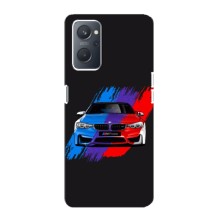 Чехол BMW для Оппо А76 – Цветная БМВ