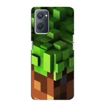 Чехол Майнкрафт на Oppo A76 (AlphaPrint) Minecraft (текстура Майнкрафт)