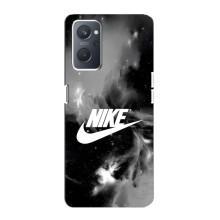 Чехол для Oppo A76 - с принтом Найк (AlphaPrint) – Лого Найк