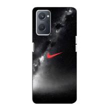 Чехол для Oppo A76 - с принтом Найк (AlphaPrint) – Найк красный