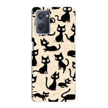 Чехол с рисунком кот на Oppo A76